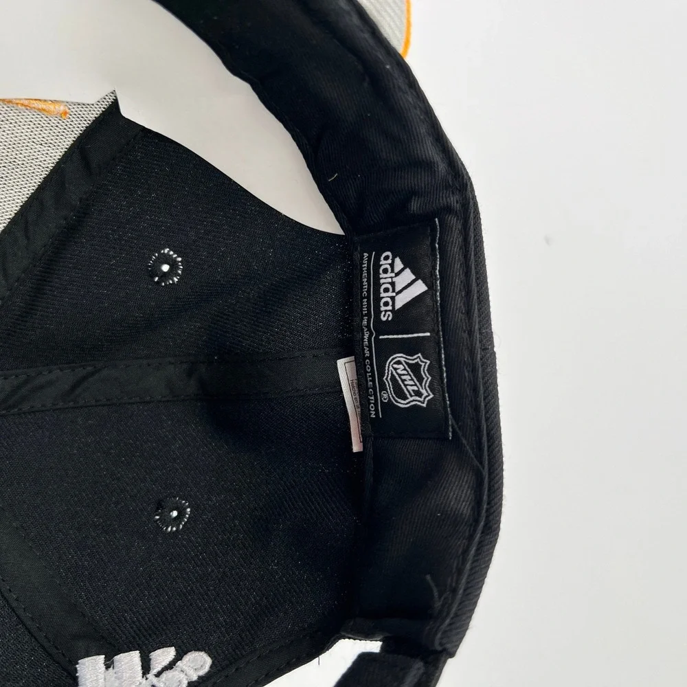 Adidas Sidney Crosby Pittsburgh Penguins NHL Hat Black Yellow Adjustable Cap 87 - Picture 7 of 8